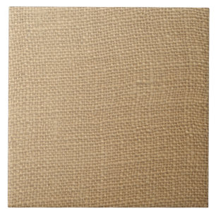 Burlap texture tile