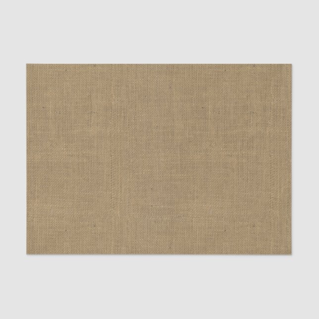 Burlap Texture Tissue Paper (Front)