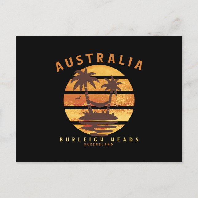 Burleigh Heads Queensland Postcard (Front)