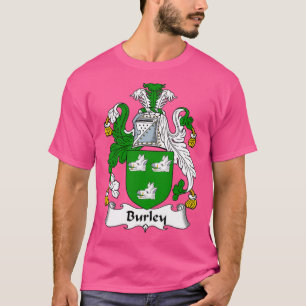 Burley Coat of Arms Family Crest  T-Shirt