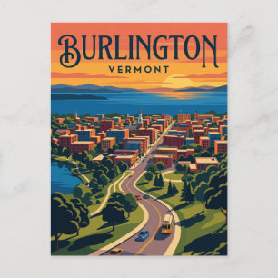 Burlington USA Postcard