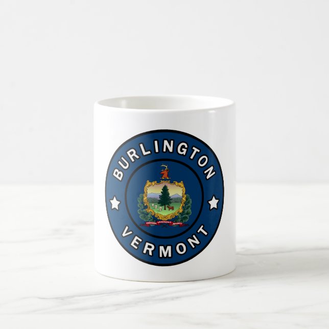 Burlington Vermont Coffee Mug (Center)