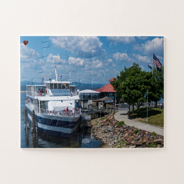 Burlington Vermont Jigsaw Puzzle (Horizontal)