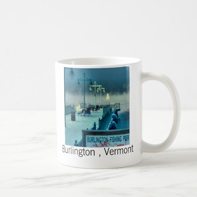 Burlington , Vermont Mug (Right)
