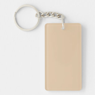 Burly Wood Solid Colour Key Ring
