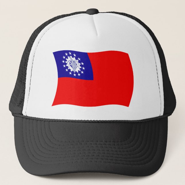 Burma Flag Hat (Front)