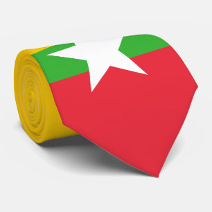 Burma Flag Tie