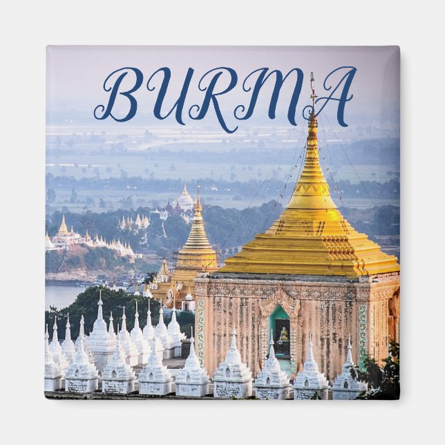 Burma Panoramic Magnet (Front)