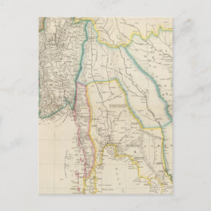 Burmah, Siam, and Cochin China Postcard