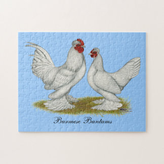 Burmese Bantams Jigsaw Puzzle