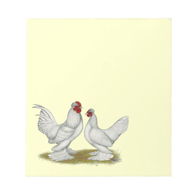Burmese Bantams Notepad (Front)