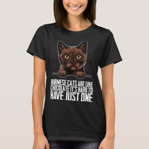 Burmese Burmese cats Burmese mum T-Shirt
