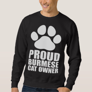 Burmese cat  Burmese  Burmese kitten  1 Sweatshirt