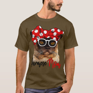 Burmese Cat Shirt Burmese Cat Mum Bandanna