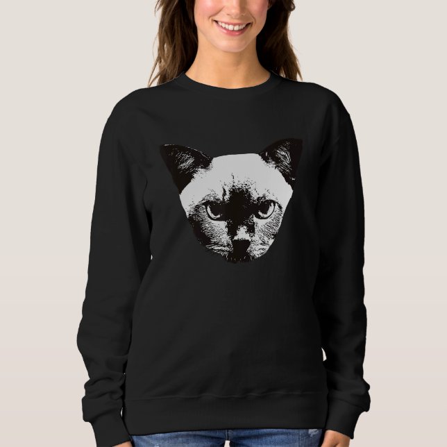 Burmese Cat Sweatshirt (Front)