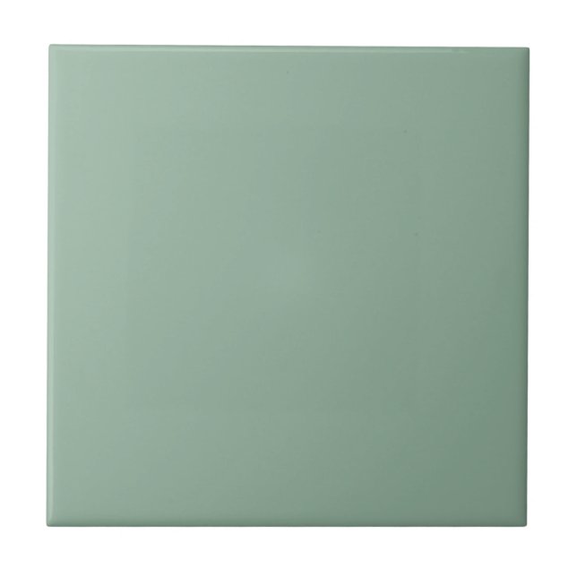 Burmese Jade Green Square Kitchen and Bathroom Tile (Front)