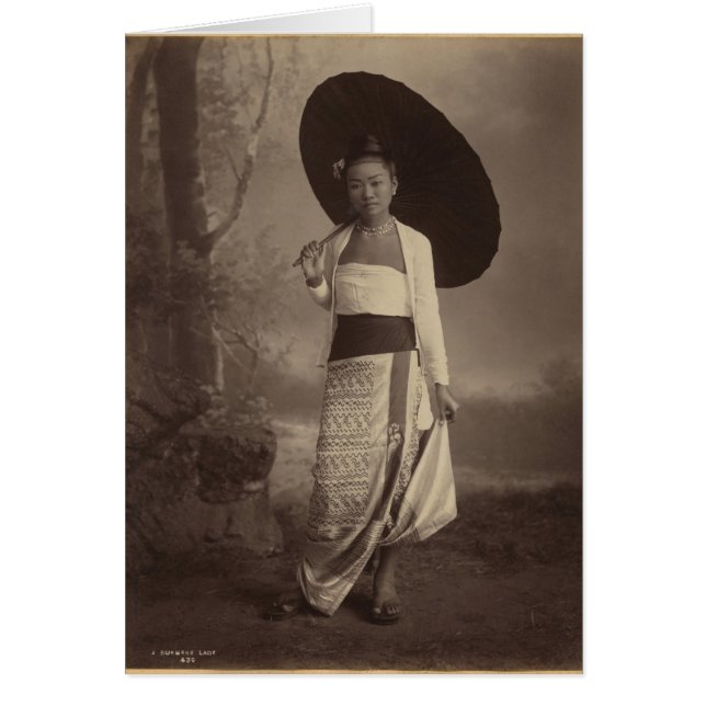 Burmese lady (Front)