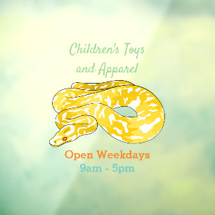 Burmese python snake cartoon illustration