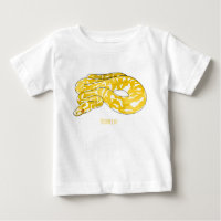 Burmese python snake cartoon illustration