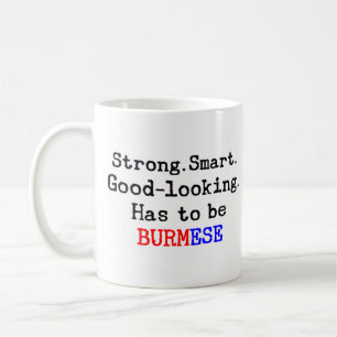 burmese strong coffee mug