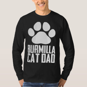 Burmilla cat dad T-Shirt