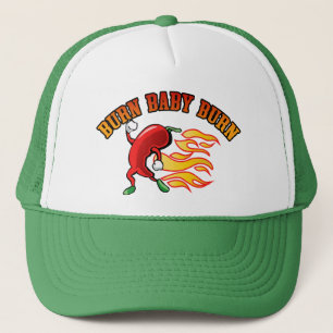 Burn Baby $18.95 (11 colours) Truckers Hat