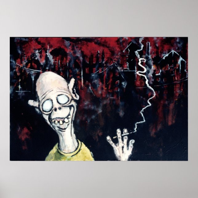 "BURN BABY BURN" POSTER (Front)