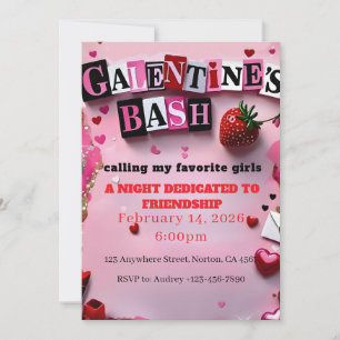 Burn Book Galentine's Day Invitation