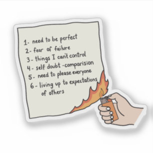 Burn List Therapeutic Ritual Mental Health