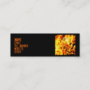 Burn Mini Business Card