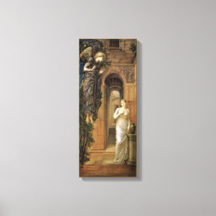 Burne-Jones Annunciation CC0435 Angel Canvas Print