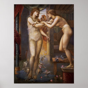 Burne-Jones - Pygmalion And Godhead Poster