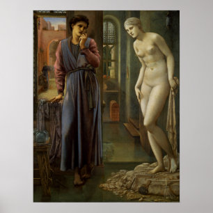 Burne-Jones - Pygmalion, Hand Refrains Poster
