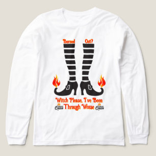 Burned Out? Witch Please Tri-Blend Shirt