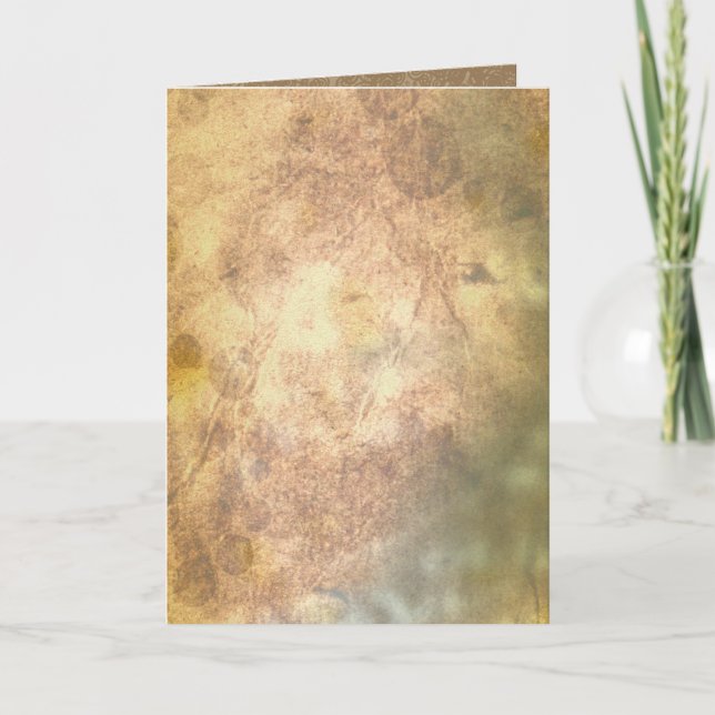 Burned Parchment Card (Front)
