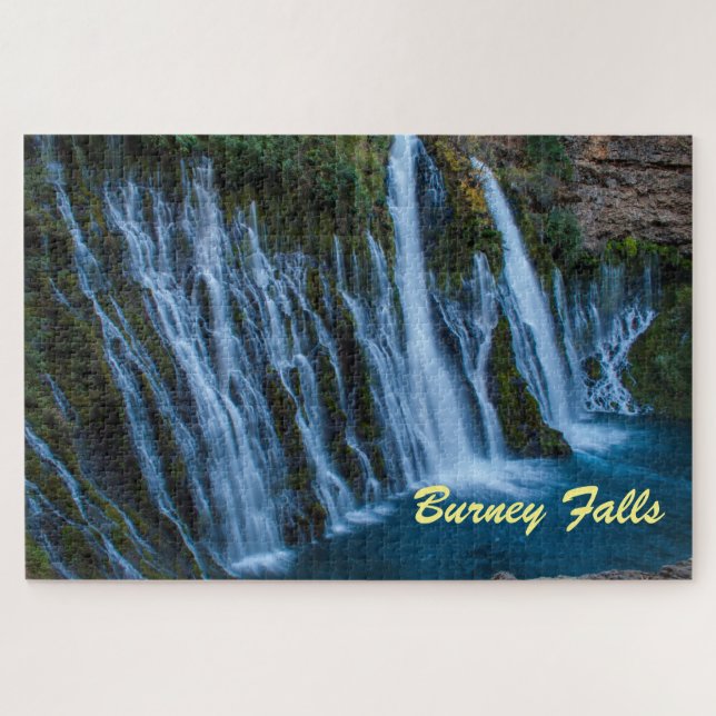 Burney Falls Jigsaw Puzzle (Horizontal)