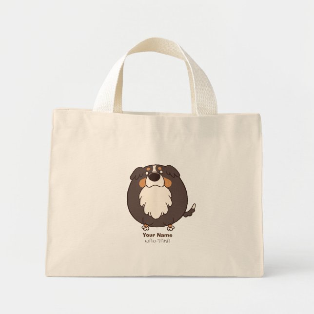 Burney's "Bantama" Mini Tote Bag (Front)