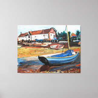 Burnham Overy Staithe Canvas Print