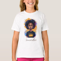 Burning Afro Woman