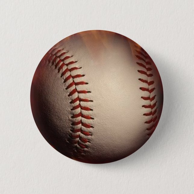 Burning Ball 6 Cm Round Badge (Front)