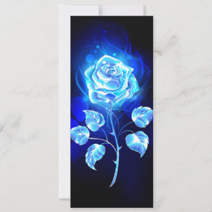 Burning Blue Rose