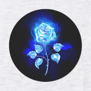 Burning Blue Rose
