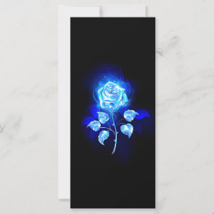 Burning Blue Rose