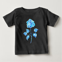 Burning Blue Rose