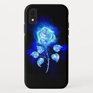 Burning Blue Rose Case-Mate iPhone Case