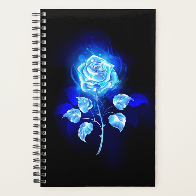 Burning Blue Rose Planner (Front)
