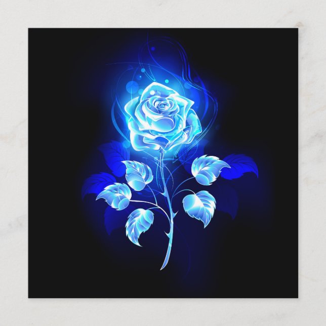 Burning Blue Rose Programme (Front)