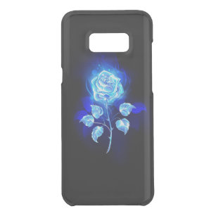 Burning Blue Rose Uncommon Samsung Galaxy S8 Plus Case