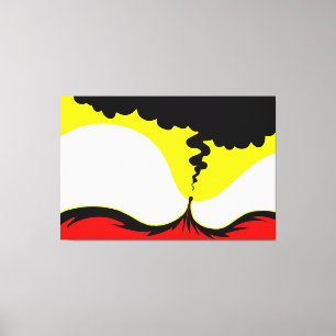 Burning Desire Canvas Print