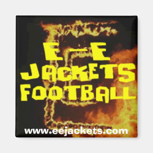 Burning E-E Magnet (Front)